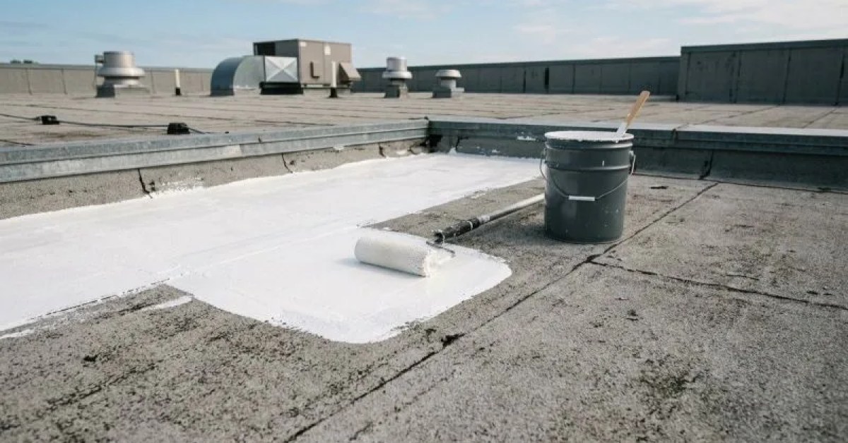 Sealed residential roof surface